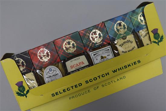 A SpeyMalt whisky selection box